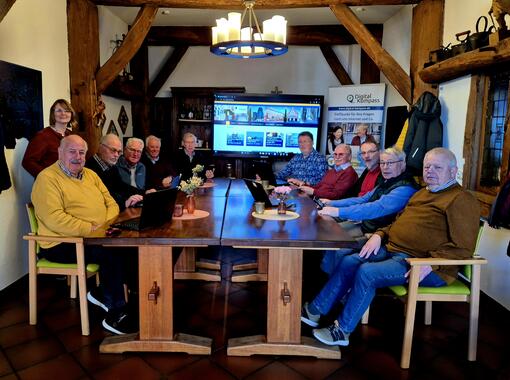 Ehrenamtliche der Computergruppe