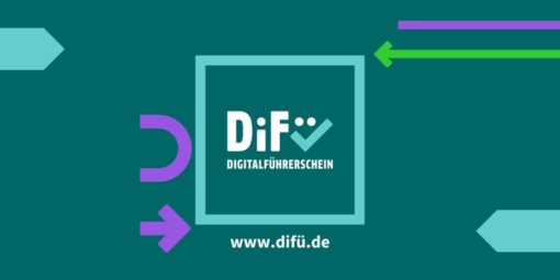 Zu sehen ist das Logo des Digitalführerscheins. 