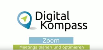 Startbild des Vortrags über das Planen und Optimieren von Treffen mit Zoom bei YouTube