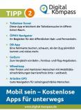 Die Seite mit dem Tipp 2: Mobil sein - Kostenlose Apps für unterwegs