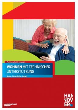 Titelblatt des Handbuchs "Wohnen mit technischer Unterstützung"