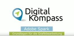 Startbild des Vortrags über Adobe Spark bei YouTube